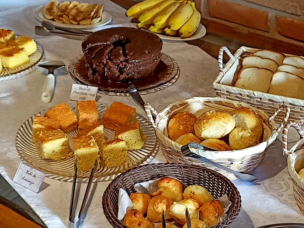 Café da Manhã - Pousada Visconde de Mauá